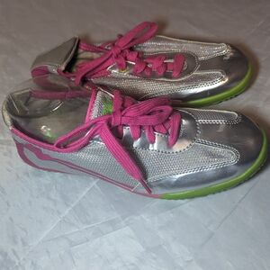 Everlast Silver and Pink Women's Sneakers